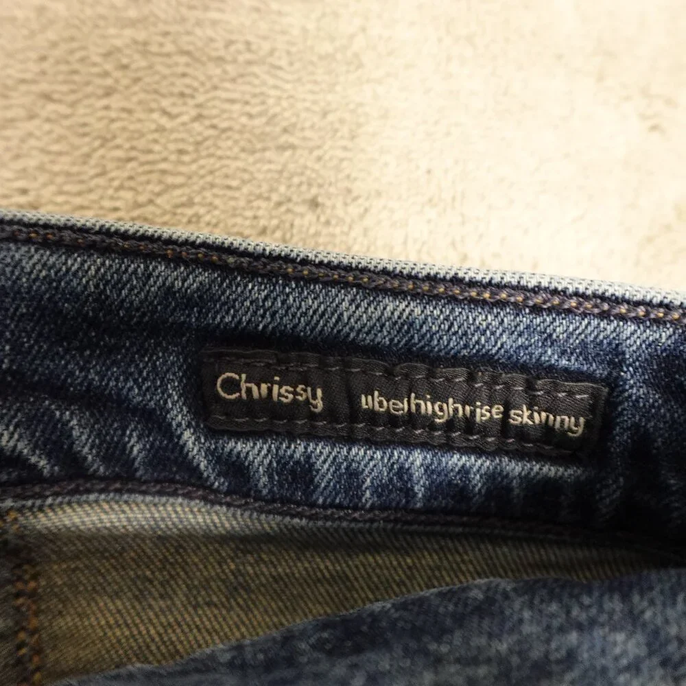 Citizens of Humanity jeans Chrissy high rise skinny women's‎ 30 mild blue